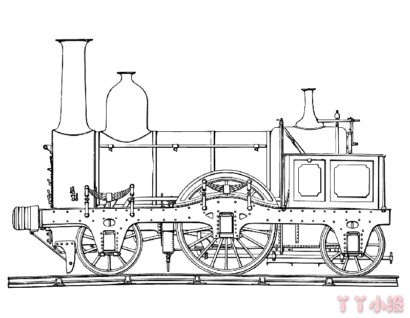 怎么画蒸汽火车简单又漂亮蒸汽火车简笔画图片